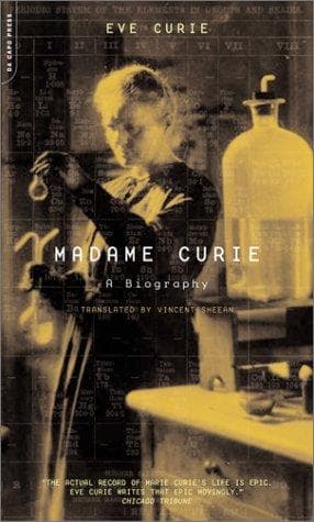 Bìa sách Madame Curie