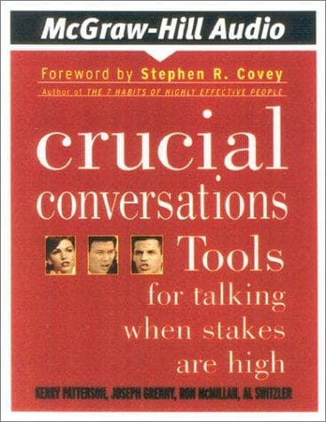 Bìa sách Crucial Conversations