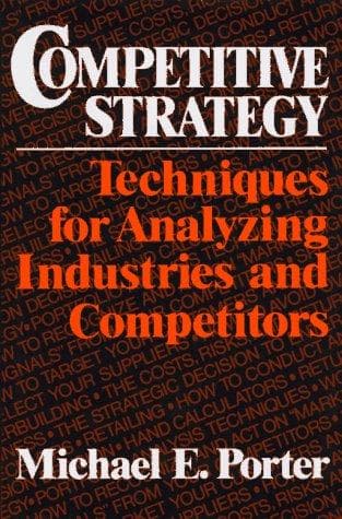 Bìa sách Competitive Strategy
