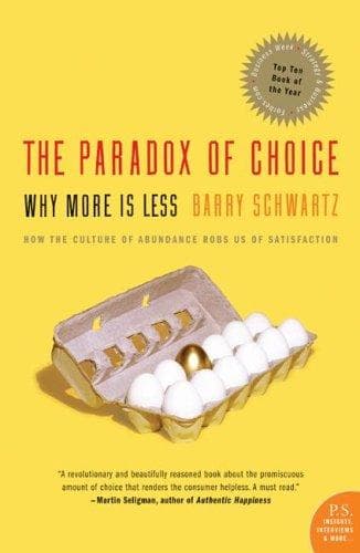 Bìa sách The Paradox of Choice