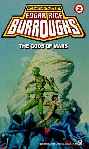 Bìa sách The Gods of Mars