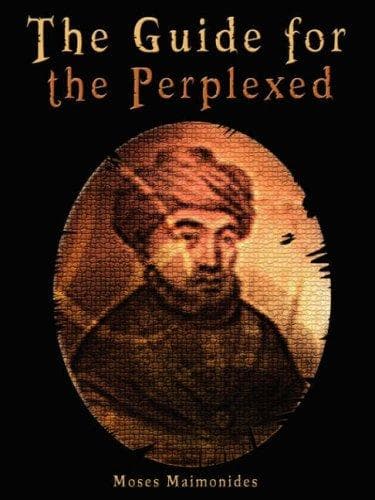 Bìa sách The guide of the perplexed of Maimonides