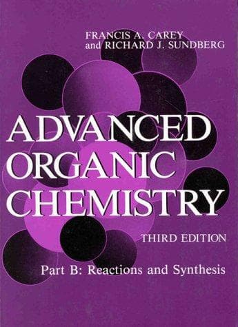 Bìa sách Advanced organic chemistry