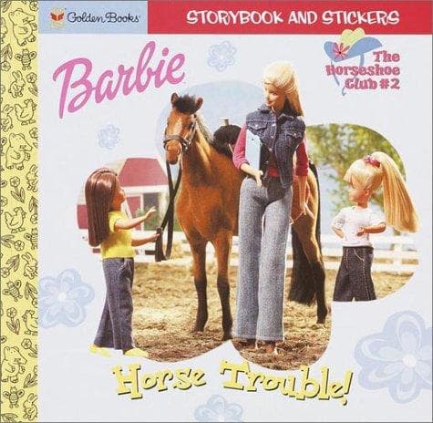 Bìa sách Barbie Horse Trouble Barbie Look Look