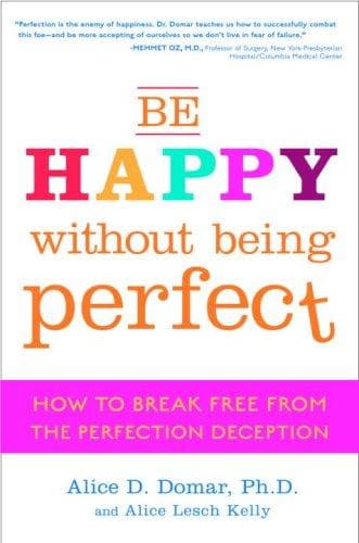 Bìa sách Be happy without being perfect