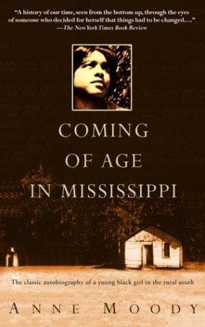 Bìa sách Coming of Age in Mississippi