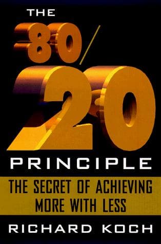 Bìa sách The 80/20 principle