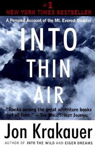Bìa sách Into Thin Air