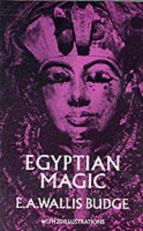 Bìa sách Egyptian magic