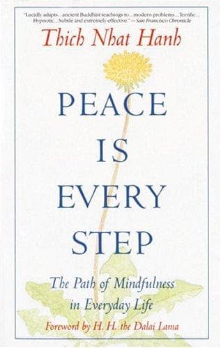 Bìa sách Peace is every step