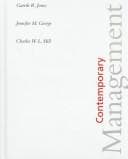 Bìa sách Contemporary management