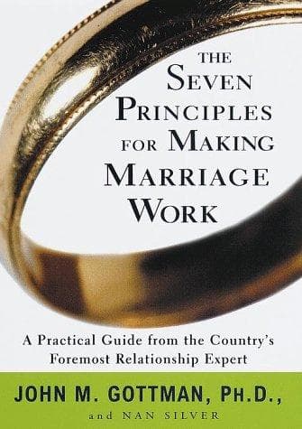 Bìa sách The seven principles for making marriage work