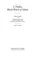 Bìa sách Moi, Tituba, Sorcière…Noire de Salem