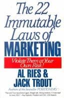 Bìa sách The 22 immutable laws of marketing