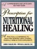 Bìa sách Prescription for nutritional healing