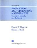 Bìa sách Production and operations management