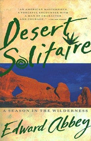 Bìa sách Desert solitaire