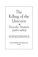 Bìa sách The killing of the unicorn