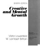 Bìa sách Creative and mental growth