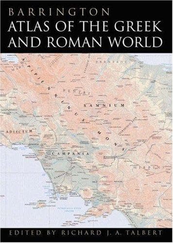 Bìa sách Barrington Atlas of the Greek and Roman World