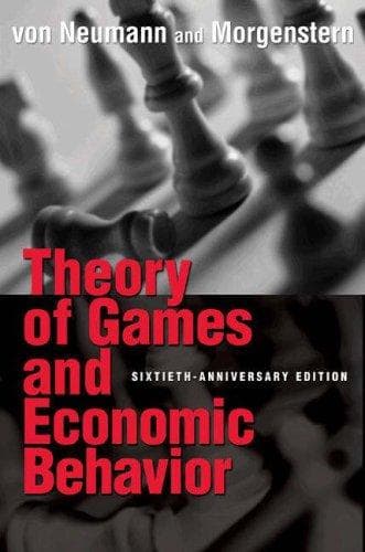 Bìa sách Theory of Games and Economic Behavior