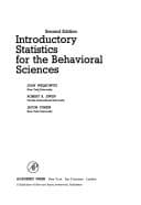 Bìa sách Introductory statistics for the behavioral sciences