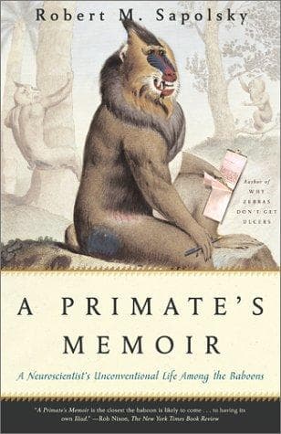 Bìa sách A primate's memoir
