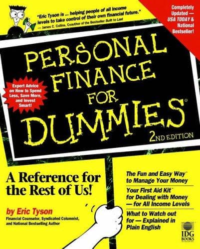 Bìa sách Personal finance for dummies