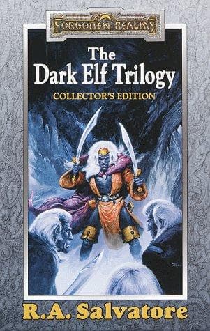 Bìa sách The Dark Elf Trilogy