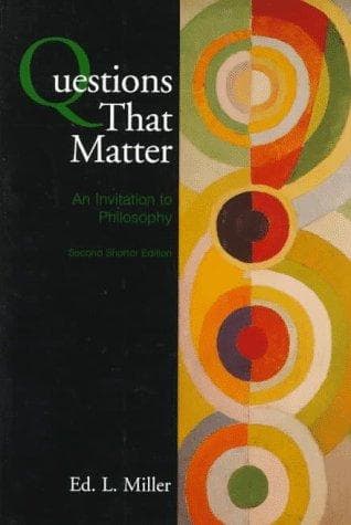 Bìa sách Questions that matter