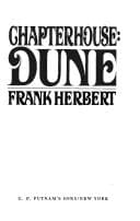 Bìa sách Chapterhouse Dune