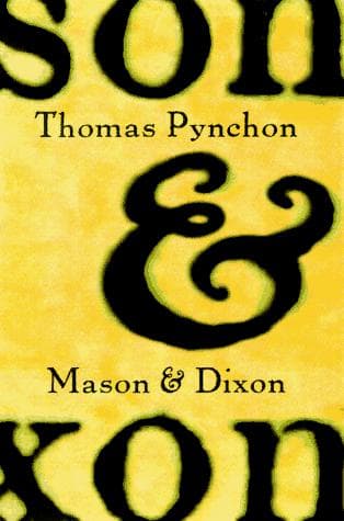 Bìa sách Mason & Dixon
