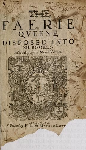Bìa sách Faerie queene