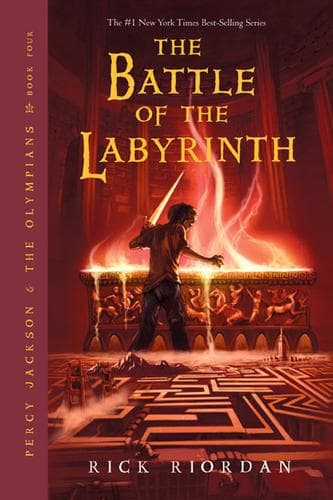 Bìa sách The Battle of the Labyrinth