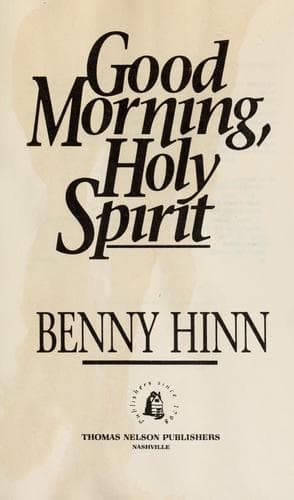 Bìa sách Good morning, Holy Spirit