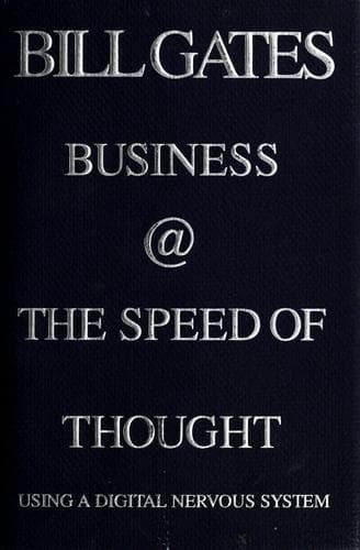 Bìa sách Business @ the speed of thought
