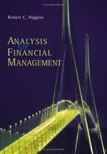 Bìa sách Analysis for financial management