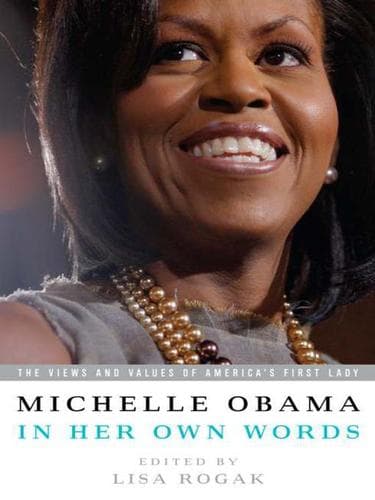 Bìa sách Michelle Obama in Her Own Words