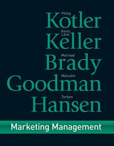Bìa sách Marketing management