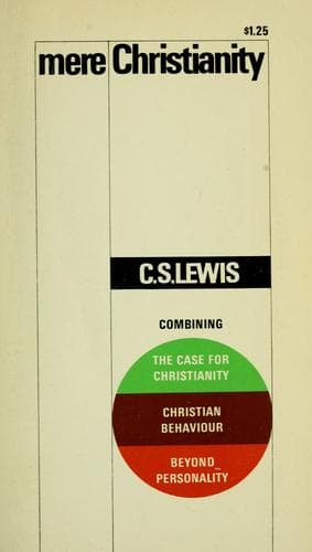 Bìa sách Mere Christianity