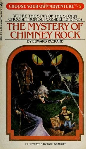 Bìa sách Choose Your Own Adventure - The Mystery of Chimney Rock