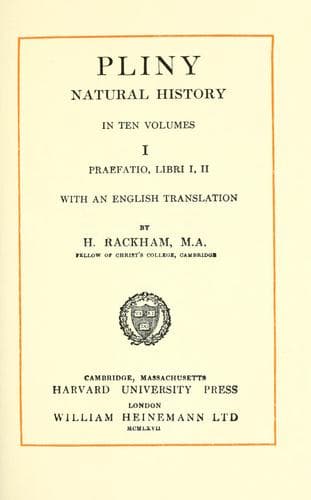 Bìa sách Naturalis historia