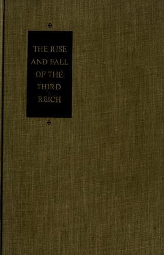 Bìa sách The Rise and Fall of the Third Reich