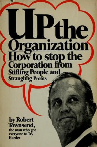 Bìa sách Up the organization