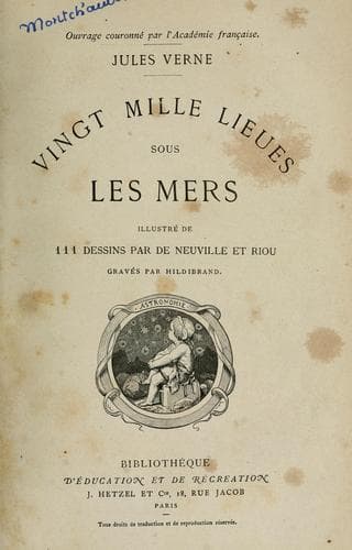 Bìa sách Vingt mille lieues sous les mers