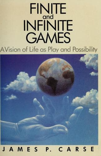 Bìa sách Finite and infinite games