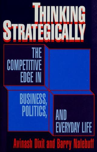 Bìa sách Thinking Strategically