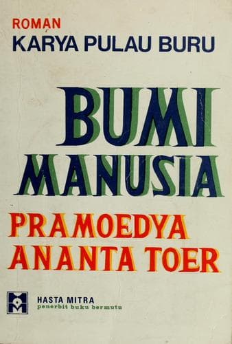 Bìa sách Bumi Manusia