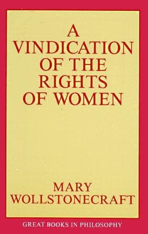 Bìa sách A Vindication of Rights of Woman