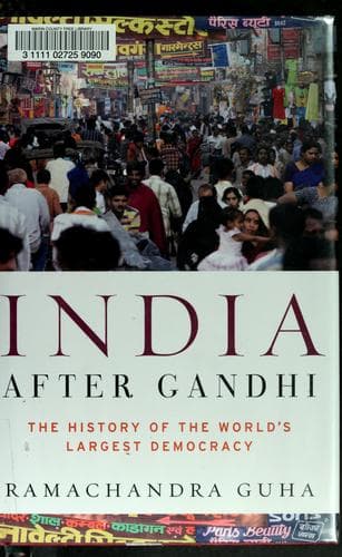 Bìa sách India after Gandhi